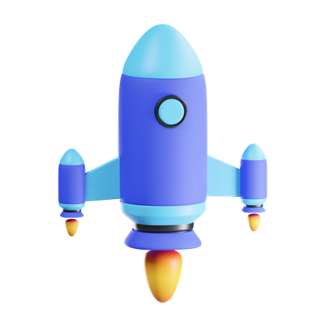 Nave espacial  3D Icon