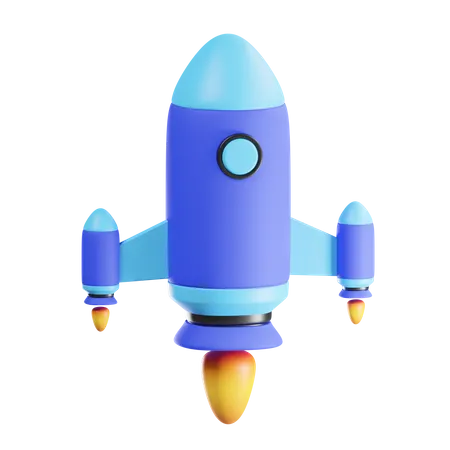 Nave espacial  3D Icon