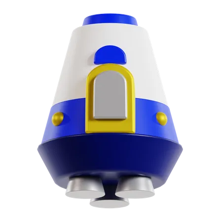 Nave espacial  3D Icon