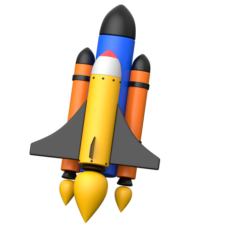 Nave espacial  3D Icon