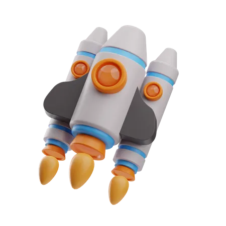 Nave espacial  3D Icon