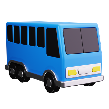 Ônibus público  3D Icon