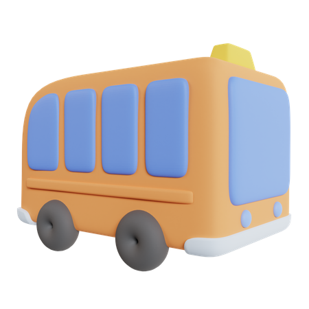 Ônibus público  3D Icon