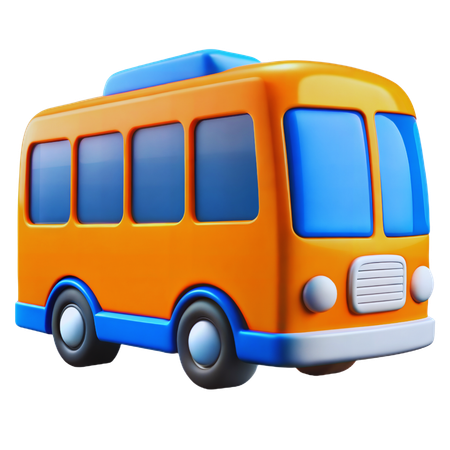 Ônibus turístico  3D Icon