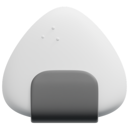 Onigiri  3D Icon