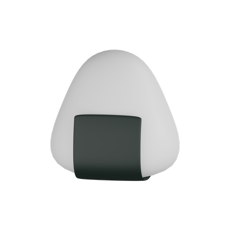 Onigiri  3D Icon