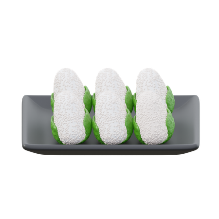 Onigiri  3D Icon