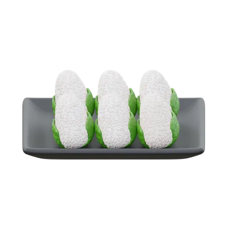 Onigiri  3D Icon