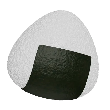 Onigiri  3D Icon