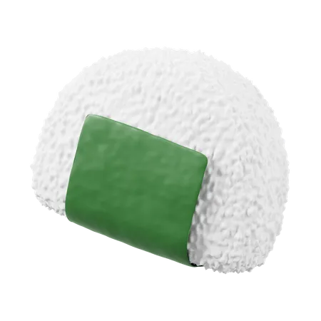 Onigiri  3D Icon