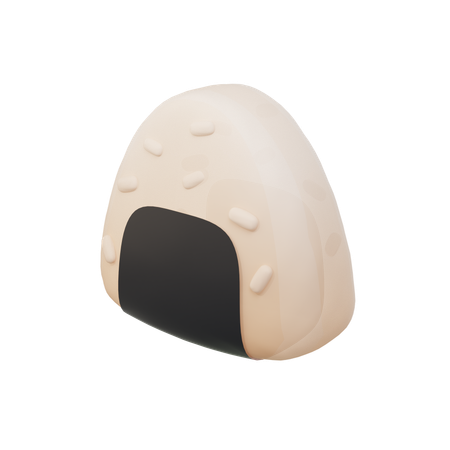 Onigiri  3D Icon