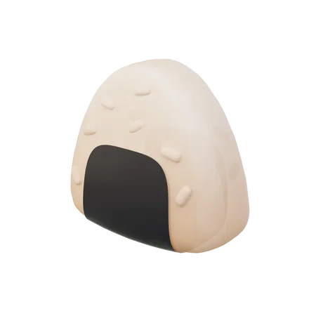 Onigiri  3D Icon