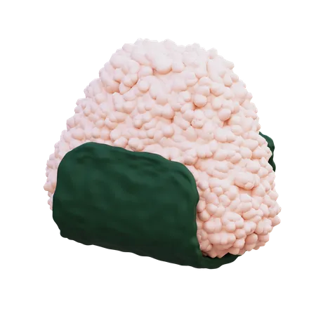 Onigiri  3D Icon