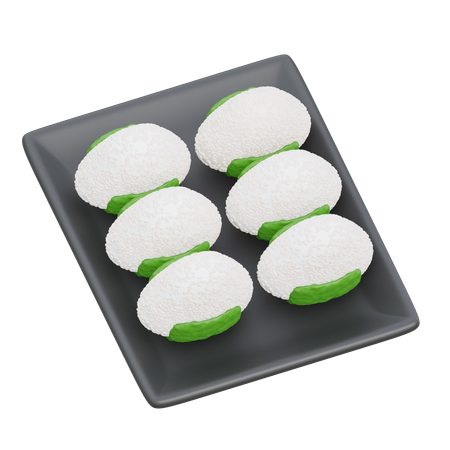 Onigiri3  3D Icon