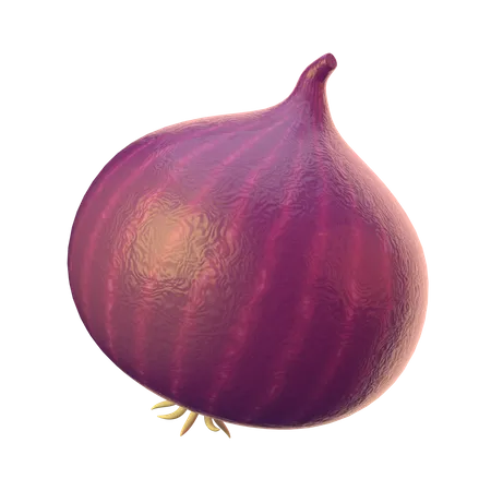 Onion  3D Icon