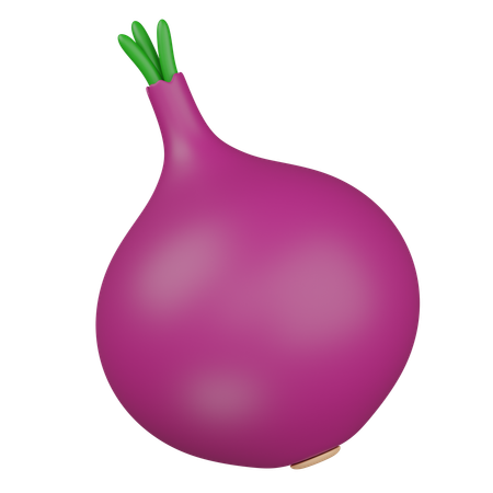 ONION  3D Icon