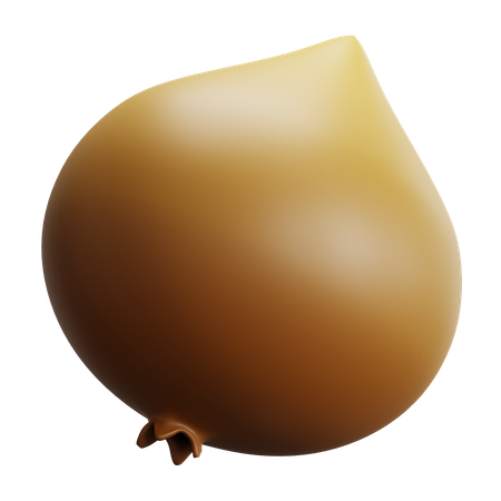 Onion  3D Icon