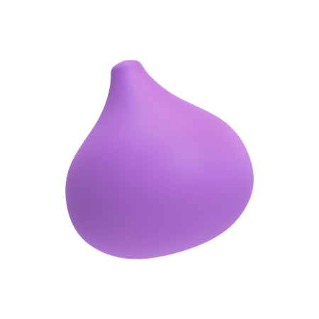 Onion  3D Illustration