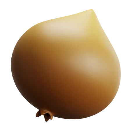 Onion 3D Icon