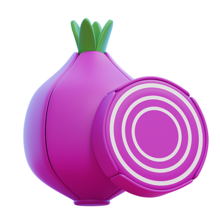 ONION BOMBAY  3D Icon