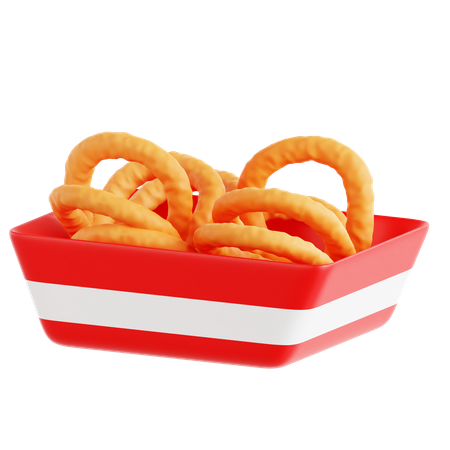 Onion Ring  3D Icon