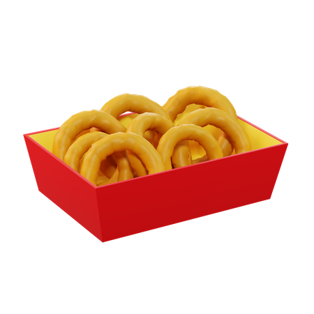 Onion Ring  3D Icon