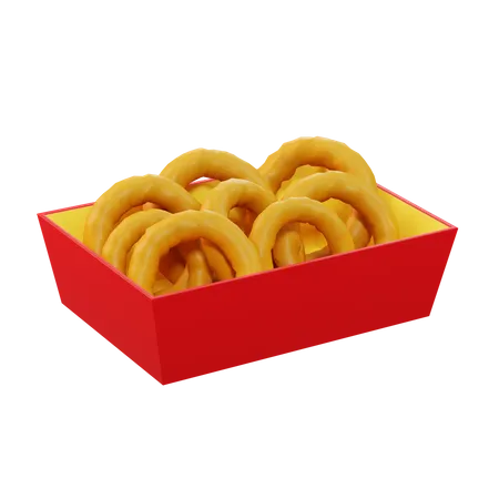 Onion Ring  3D Icon