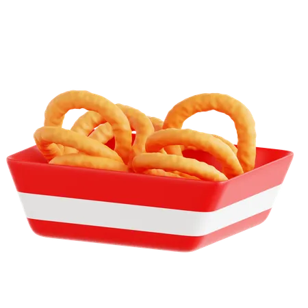 Onion Ring  3D Icon