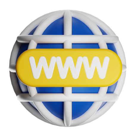 Online  3D Icon