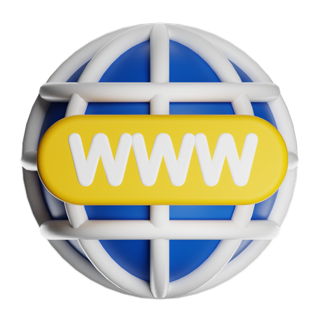 Online  3D Icon