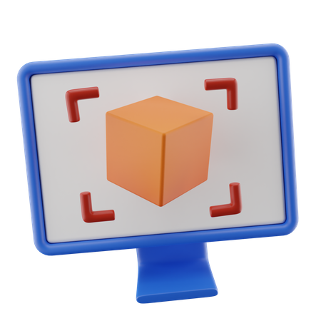 Online-3D-Modellierung  3D Icon