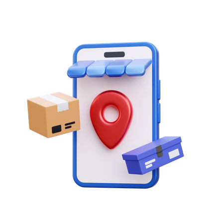 Online Address  3D Icon