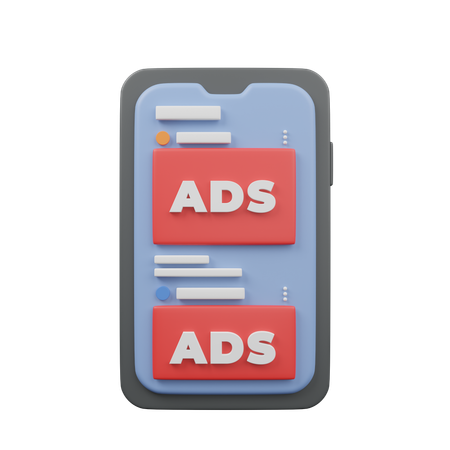 オンライン広告  3D Icon
