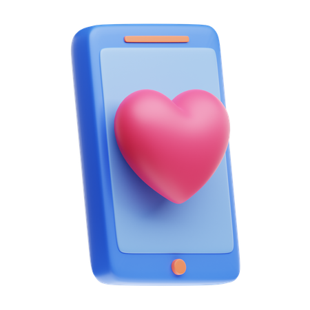 Amor on-line  3D Icon