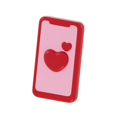 Amor on-line  3D Icon