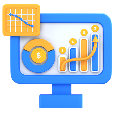 Online-Analyse  3D Icon