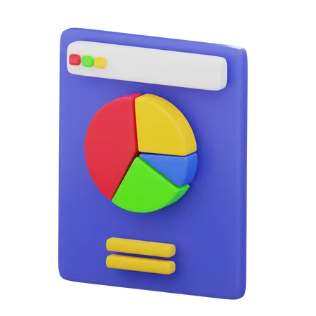 Online-Analyse  3D Icon