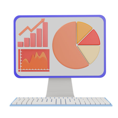 Online-Analyse  3D Icon