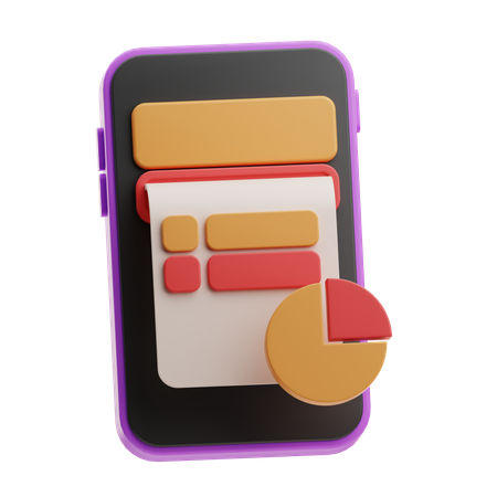 Online Analysis  3D Icon