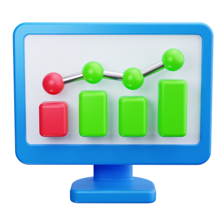 Online Analysis  3D Icon