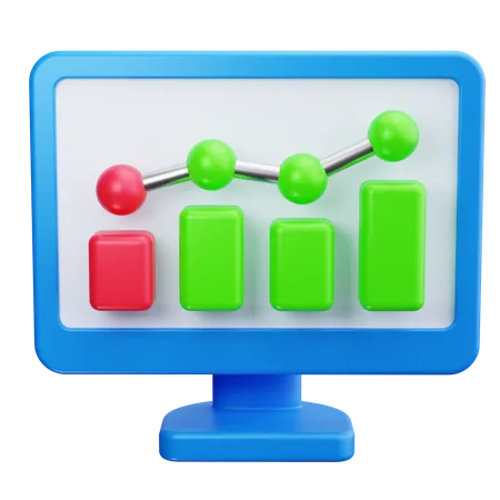 Online Analysis  3D Icon