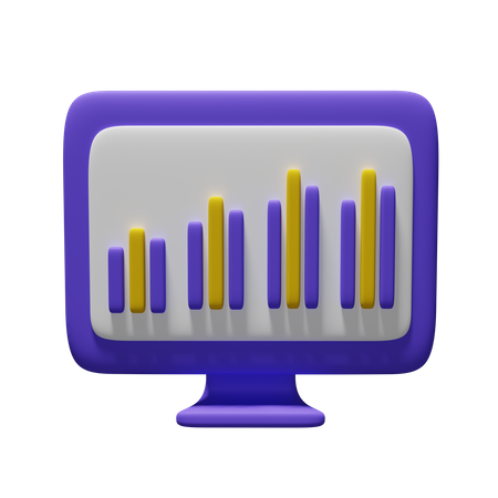 Online Analysis  3D Icon