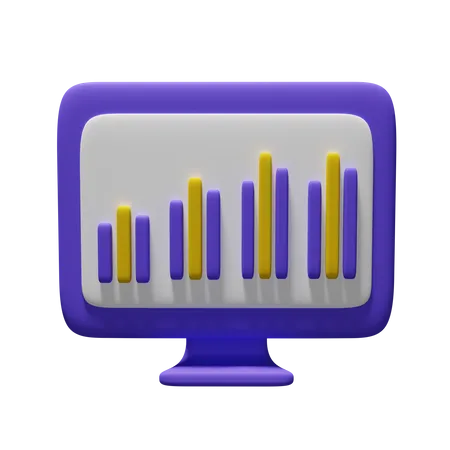 Online Analysis  3D Icon