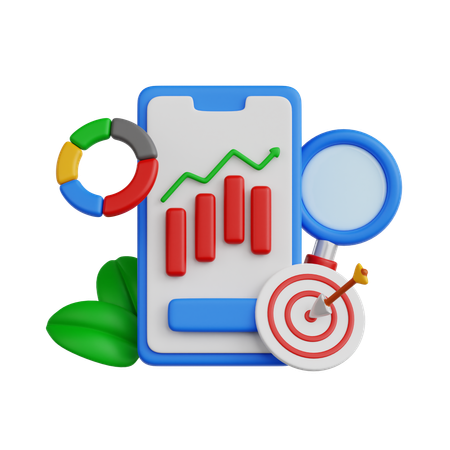 Online Analysis  3D Icon