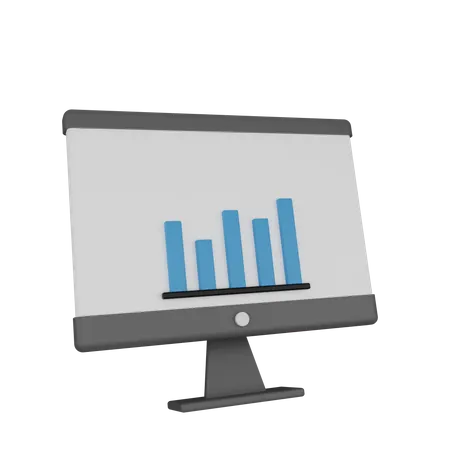 Online Analysis  3D Icon