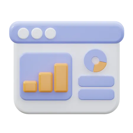 Online Analysis  3D Icon