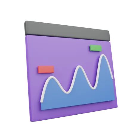 Online Analysis  3D Icon