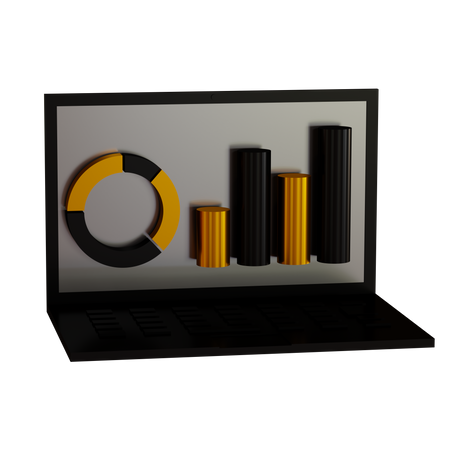 Online Analysis  3D Icon