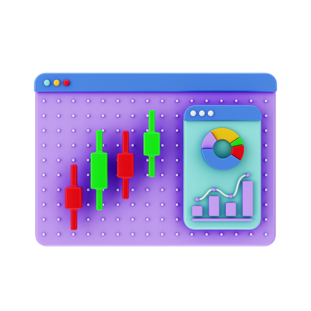 Online Analysis  3D Icon