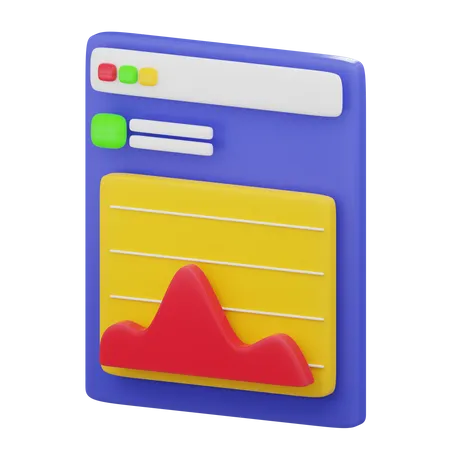 Online Analysis  3D Icon